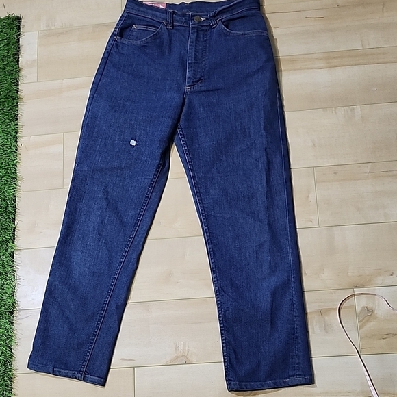 Lee Womens Dark Blue Relaxed Jeans Vintage 70s - Picture 6 of 10